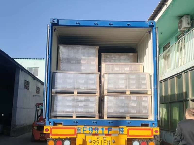 Ready for loaded containers